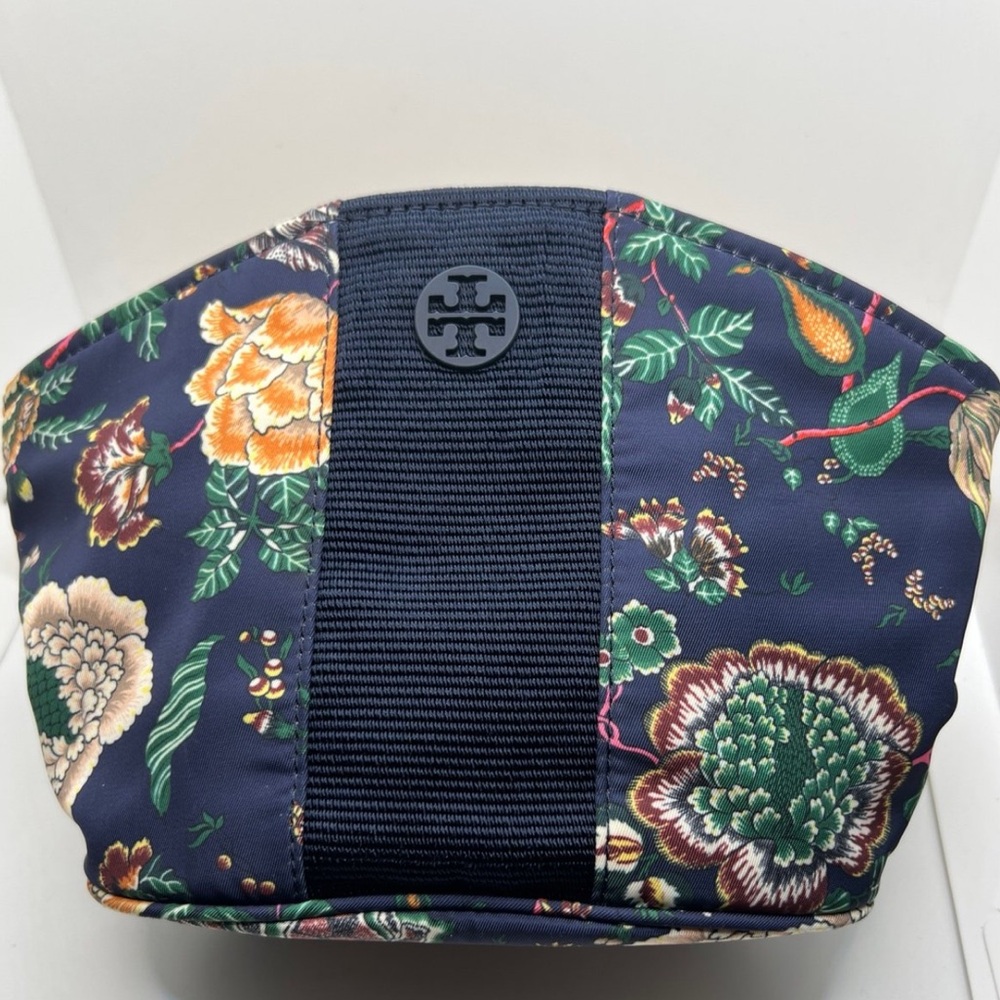 Tory Burch Tilda printed nylon medium cosmetic case